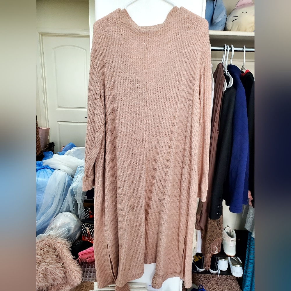 BUTTON DOWN LONG DRESS - Picture 4 of 4